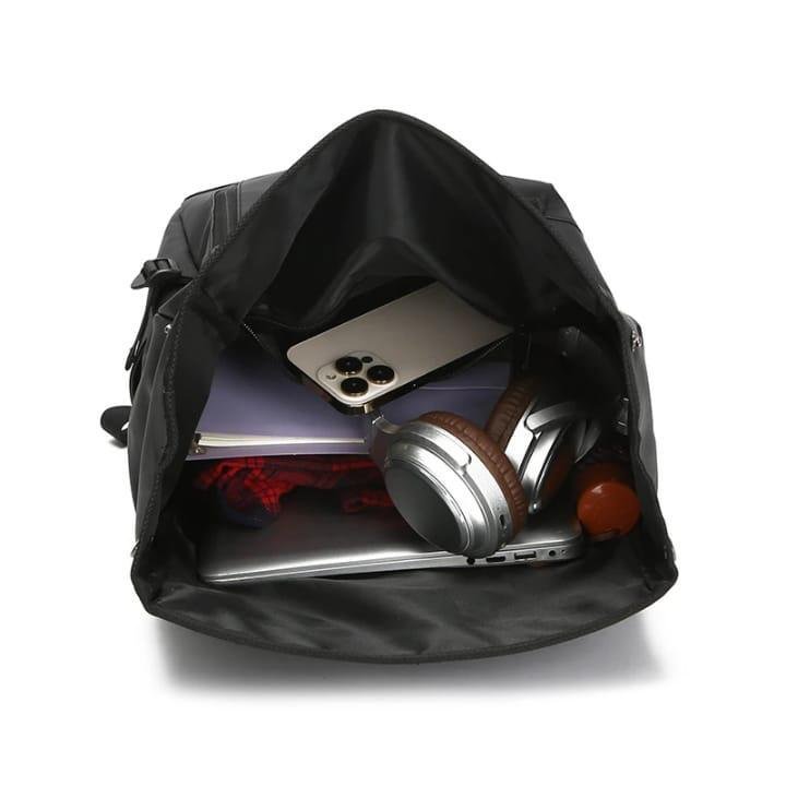 Sac a dos en cuir - Photo 3