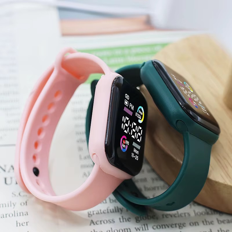 Montre électronique en plastique - Photo 2