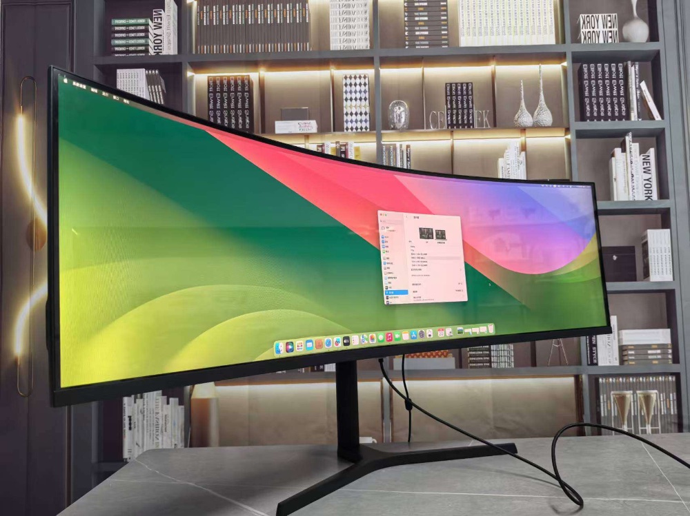 🖥️ Moniteur IPS Ultra Large 49 pouces – 5K Courbé - Photo 2
