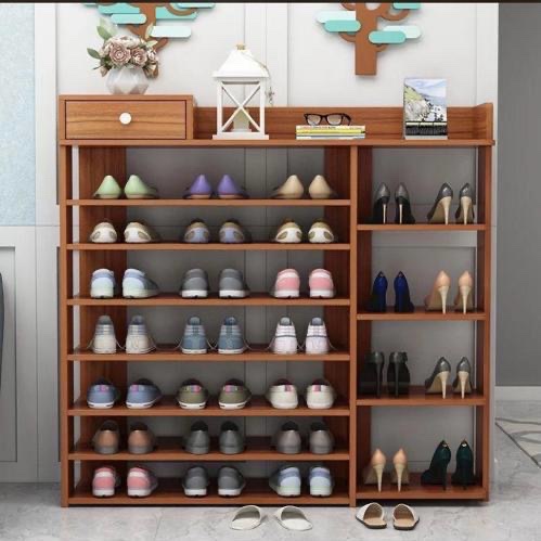 Range chaussures en bois 