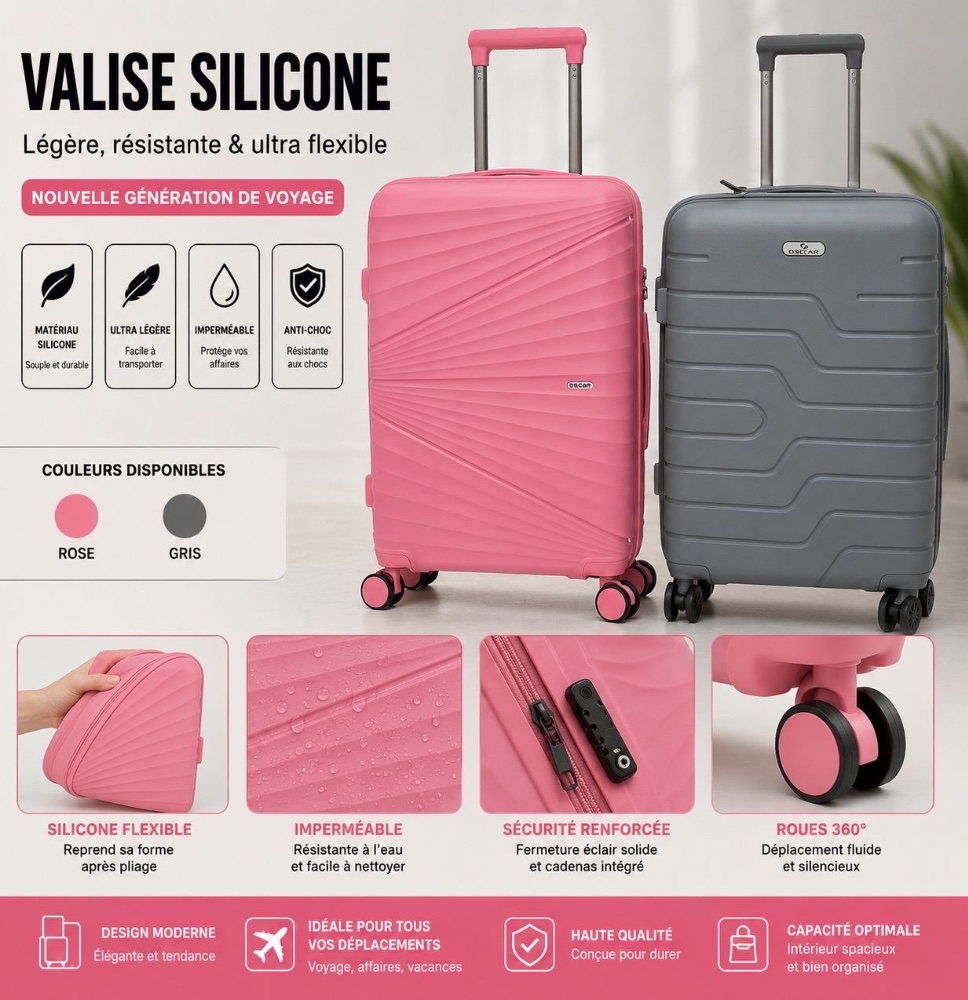 Valise silicone 