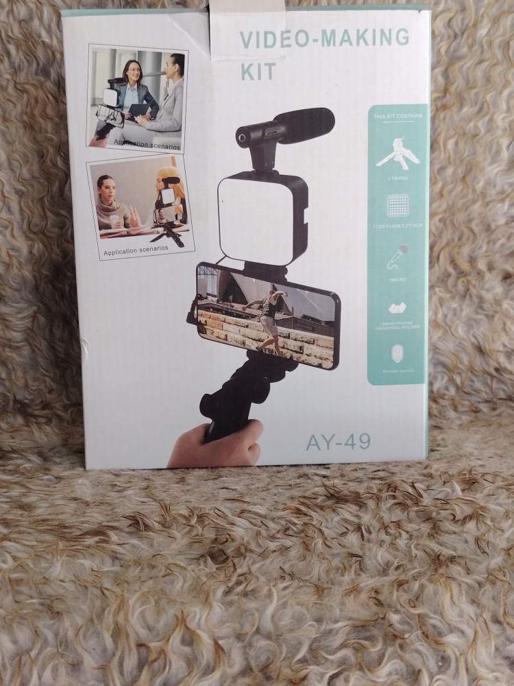 ​Kit de Tournage Vidéo Professionnel AY-49 – Vlogging &amp; Live Stream