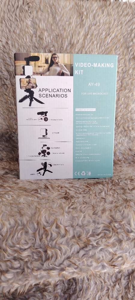 ​Kit de Tournage Vidéo Professionnel AY-49 – Vlogging &amp; Live Stream
