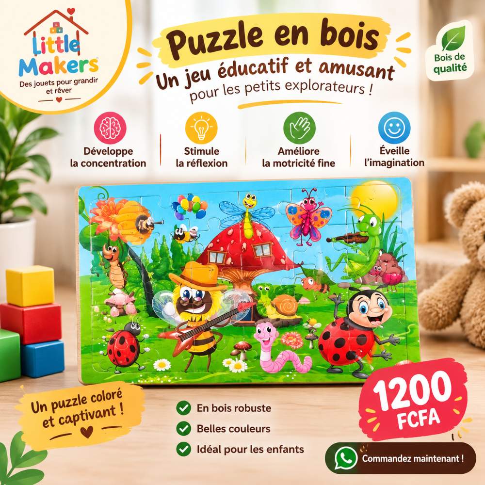 🧸✨ Little Makers 🎨 Jouets d’éveil &amp; éducatifs 🧠 Apprendre en s’amusant ! 💛 Éveillons la créativité des petits  - Photo 4