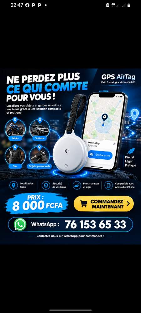 Mini gps Air tag