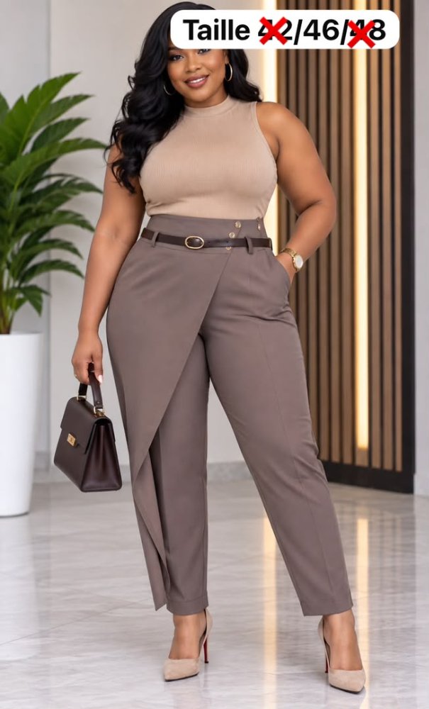 Pantalon asymétrique  - Photo 2